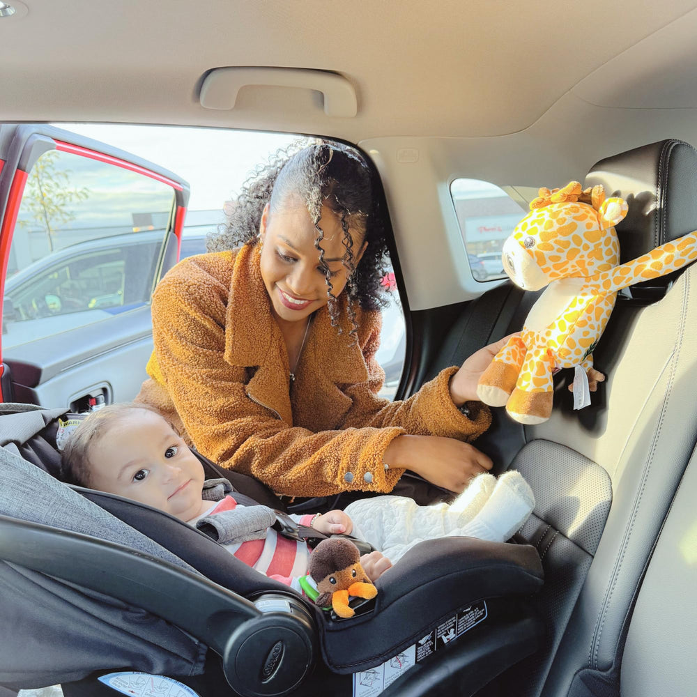 Zooby car monitor wireless, no internet required for secure use.