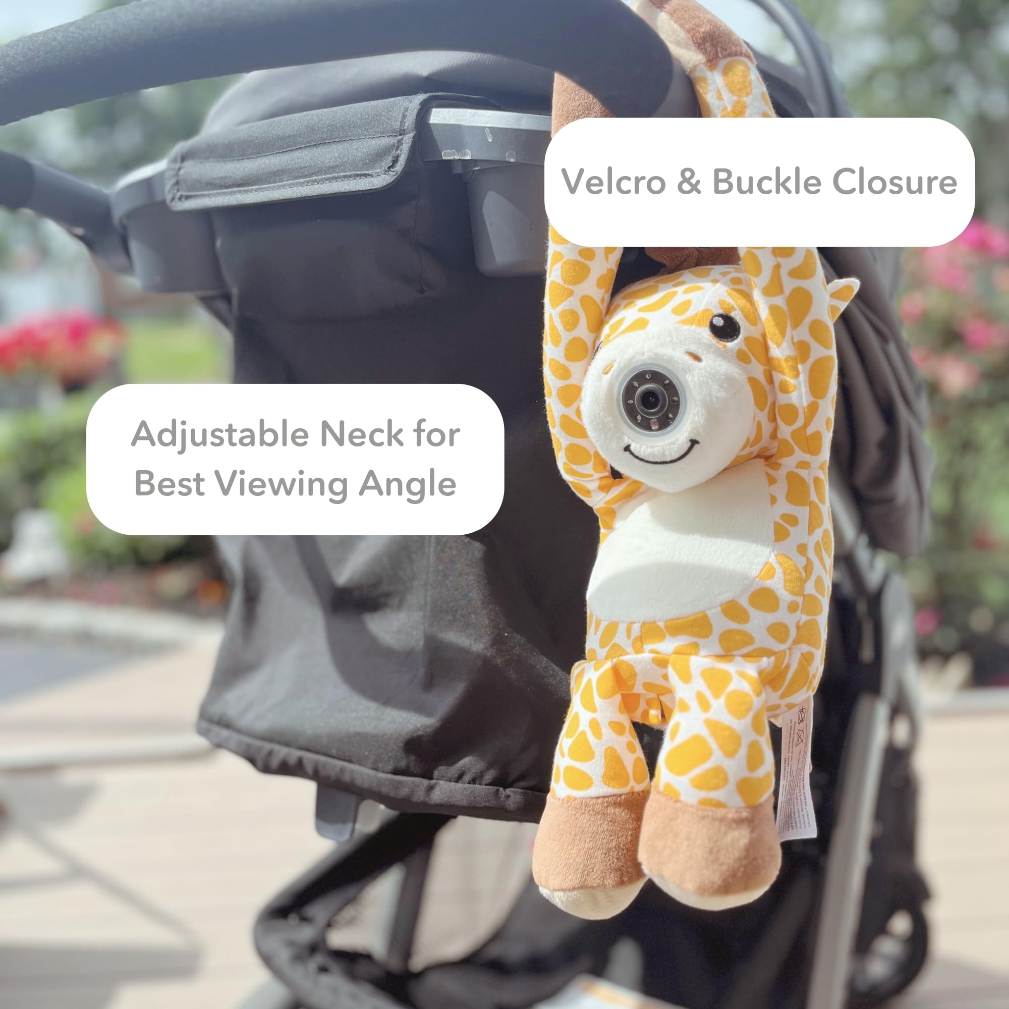 Zooby rapid-pairing button simplifies setup before every trip.