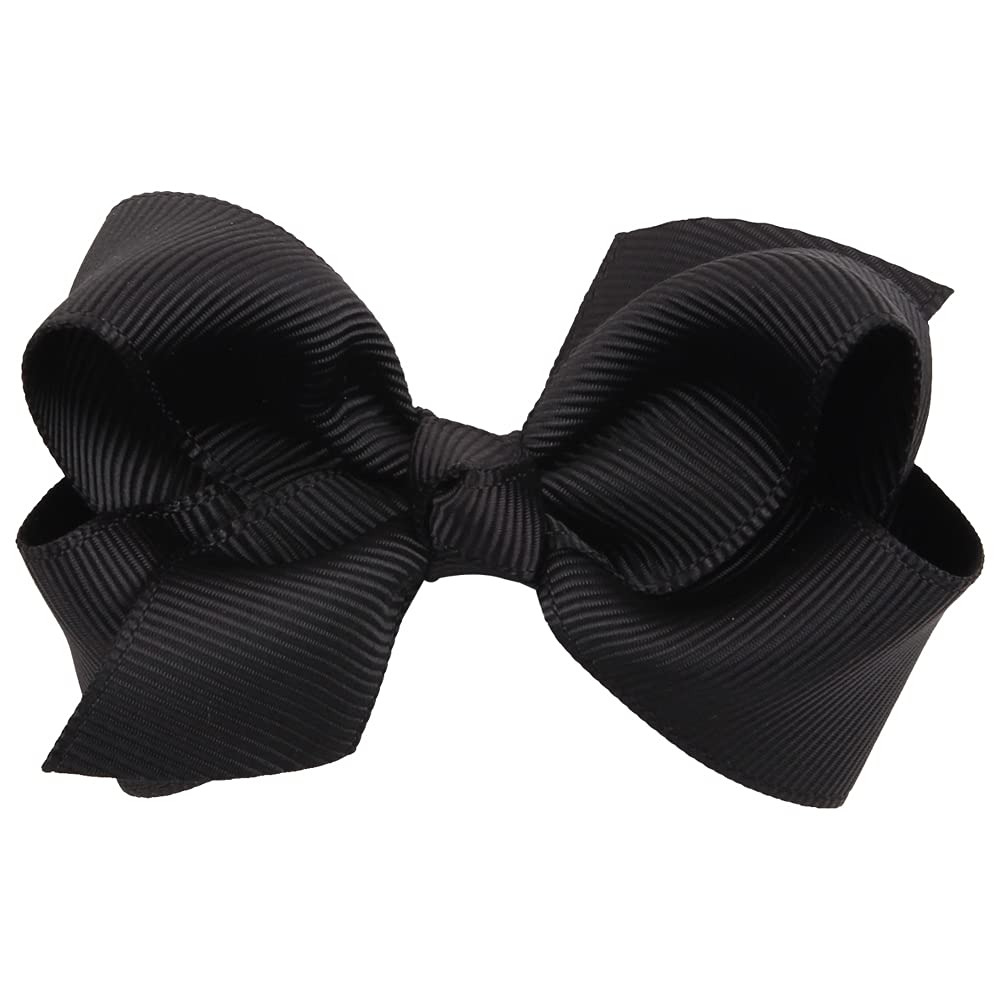 ZOONAI two-piece black hair clips for versatile baby and toddler hairstyles