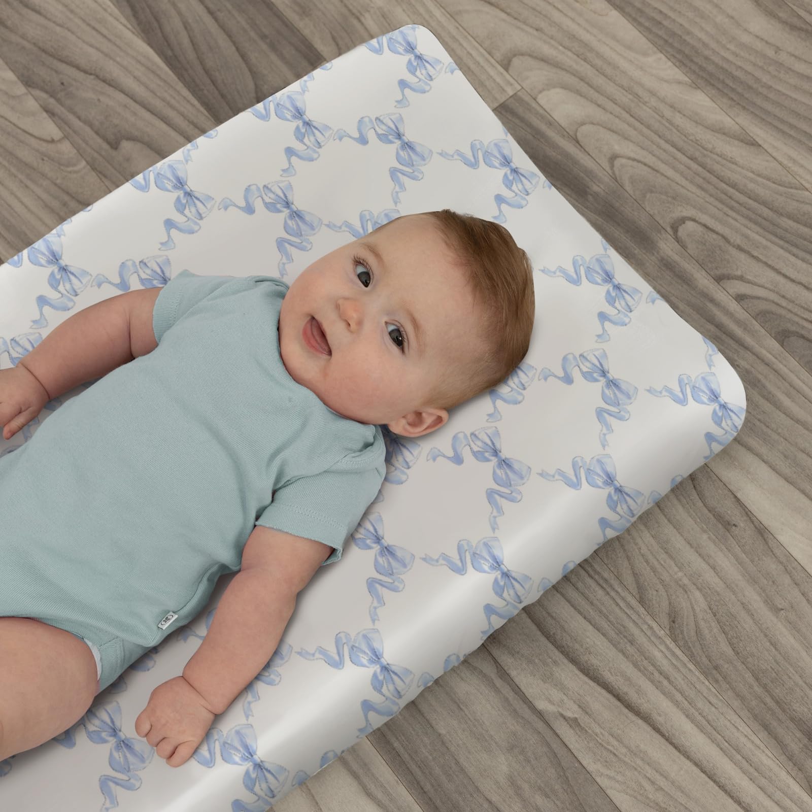 ZoUbqchY soft silky polyester fabric is gentle on baby skin.