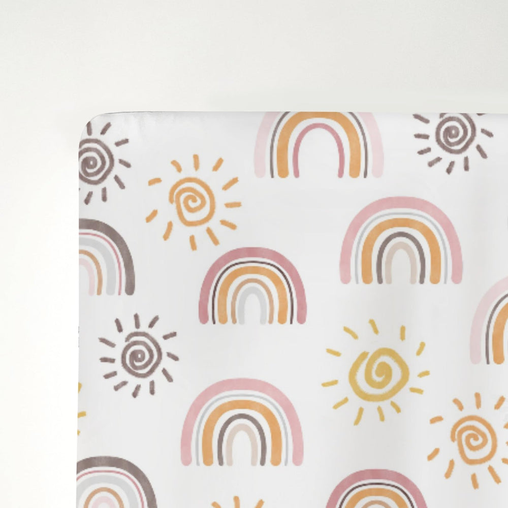 ZoUbqchY Care-friendly Rainbow Sun sheet wash care to preserve color and shape