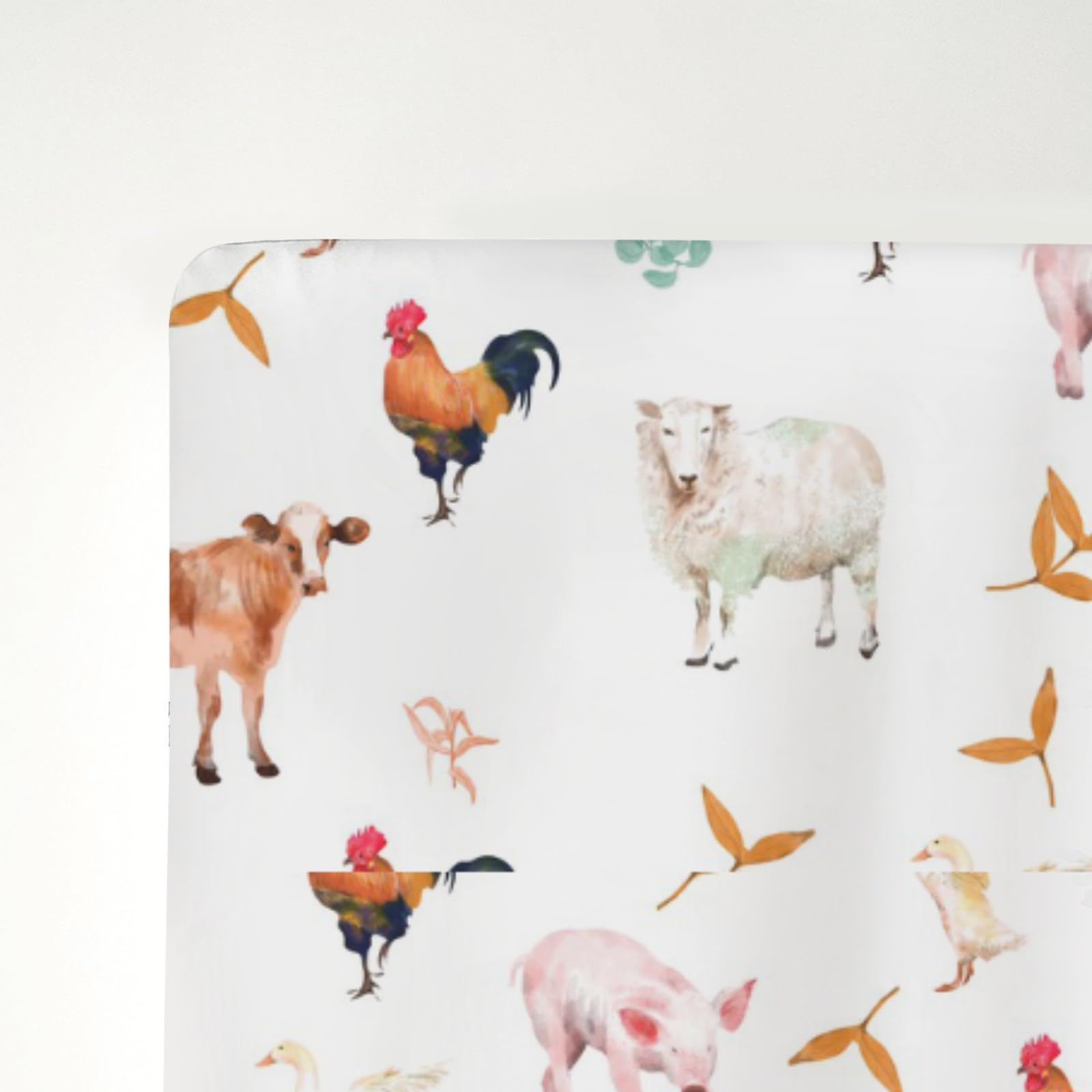 Zooubqchy machine-washable crib sheet cleans easily between naps