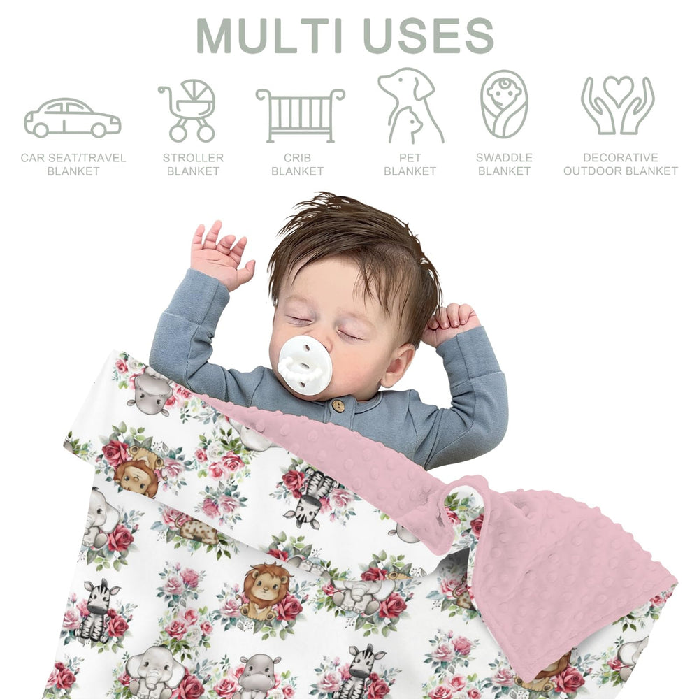 ZoUbqchY gift-ready baby blanket for showers or celebrations.
