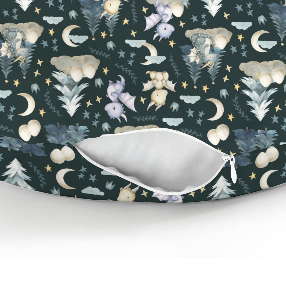 ZoUbqchY u-shaped feeding cover designed for 22x18 inch pillows, easy slip-on.