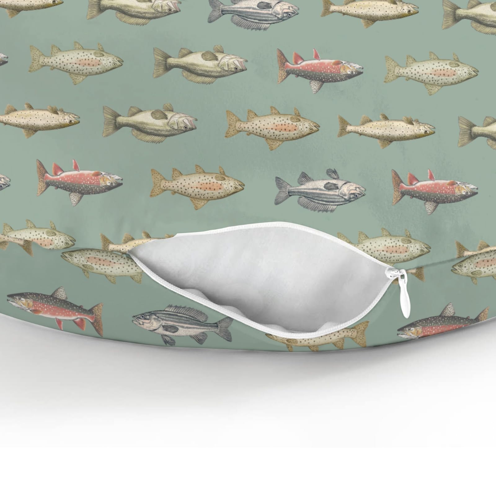 ZoUbqchY fish pattern adds charm to nursery decor