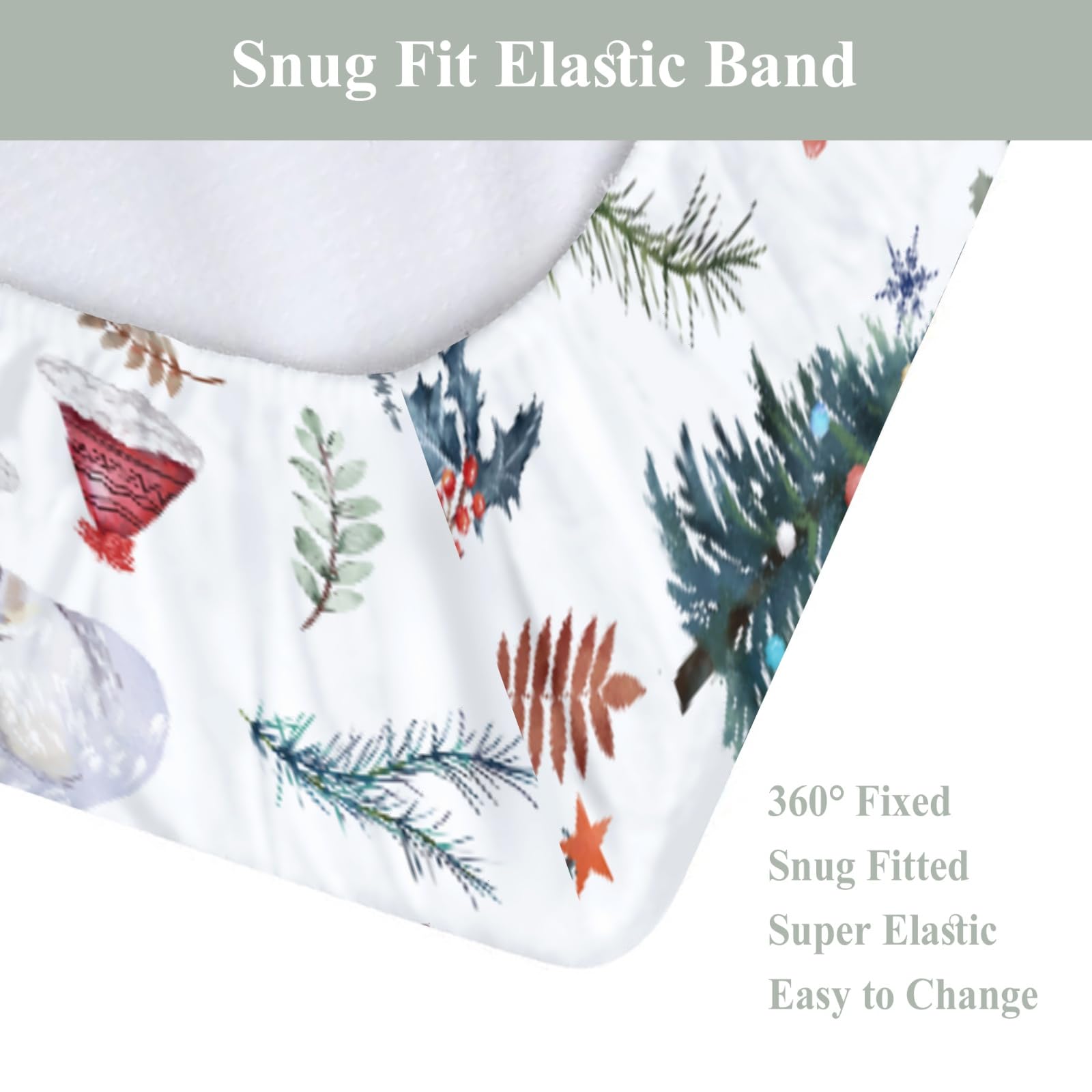 zooubqchy gift-ready changing pad cover, ideal for baby showers and holidays.