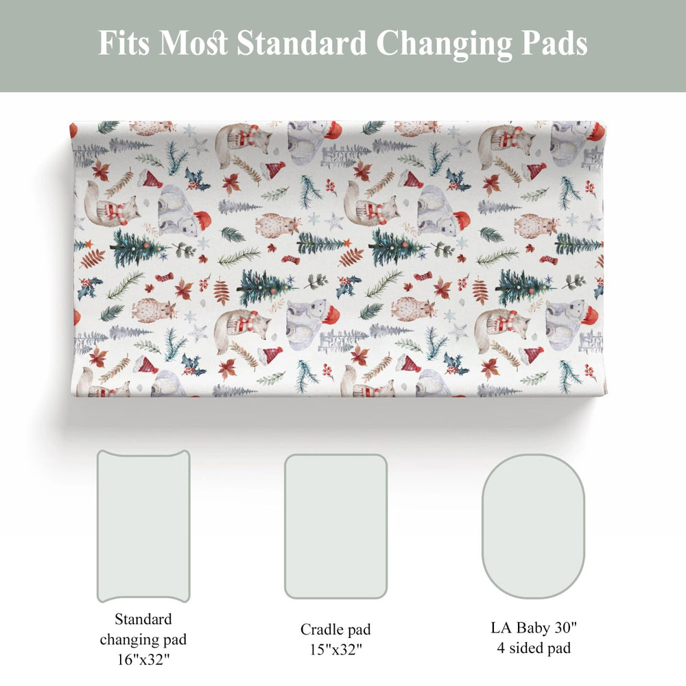 zooubqchy machine-washable changing pad cover, quick-drying and fade-resistant.