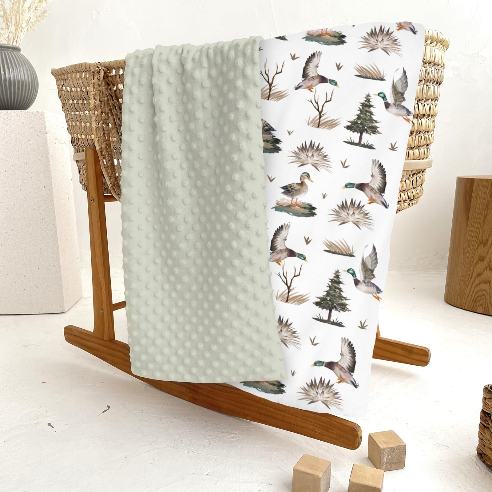 ZoUbqchY baby cozy blanket in a nursery setting shows versatile use daily