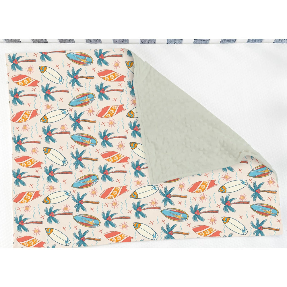 ZoUbqchY blanket folded compactly for stroller trips and on-the-go naps