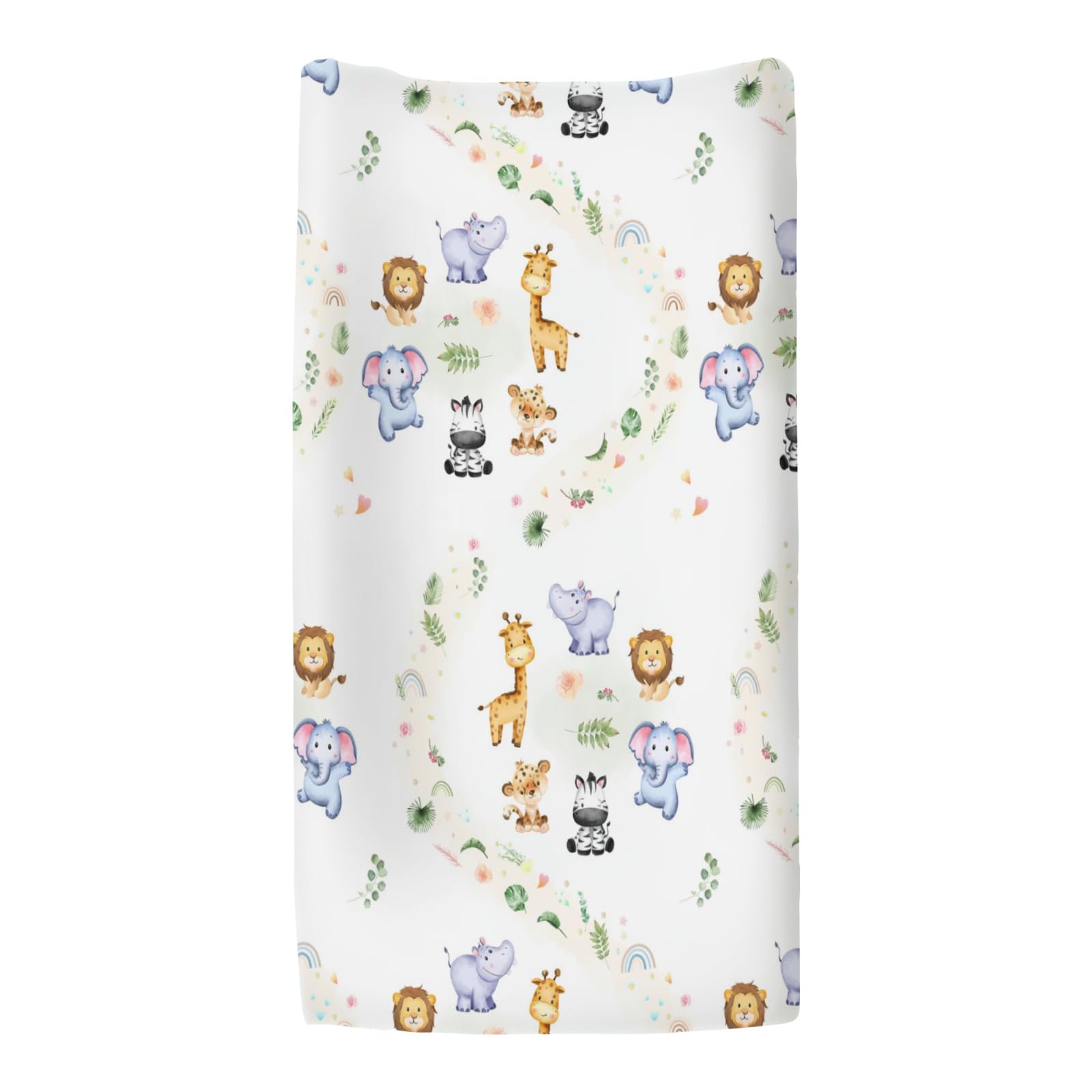 ZoUbqchY lion illustration changing pad cover playful safari theme for nursery