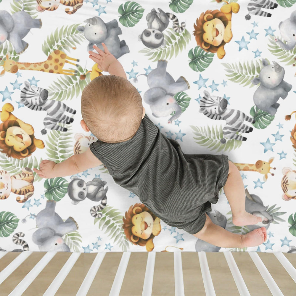 Zooubqchy ultra-soft polyester fabric keeps baby comfortable through the night.