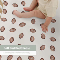 ZoUbqchY unisex crib sheet supports comfortable baby sleep all night.