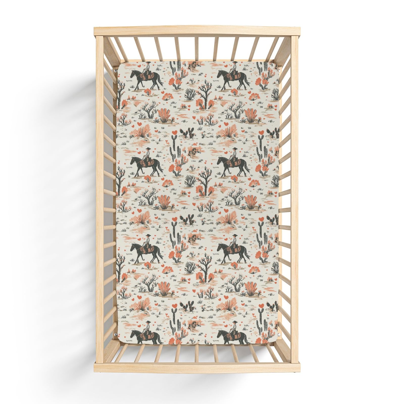 ZoUbqchY fits standard crib or toddler mattresses up to 9 inches