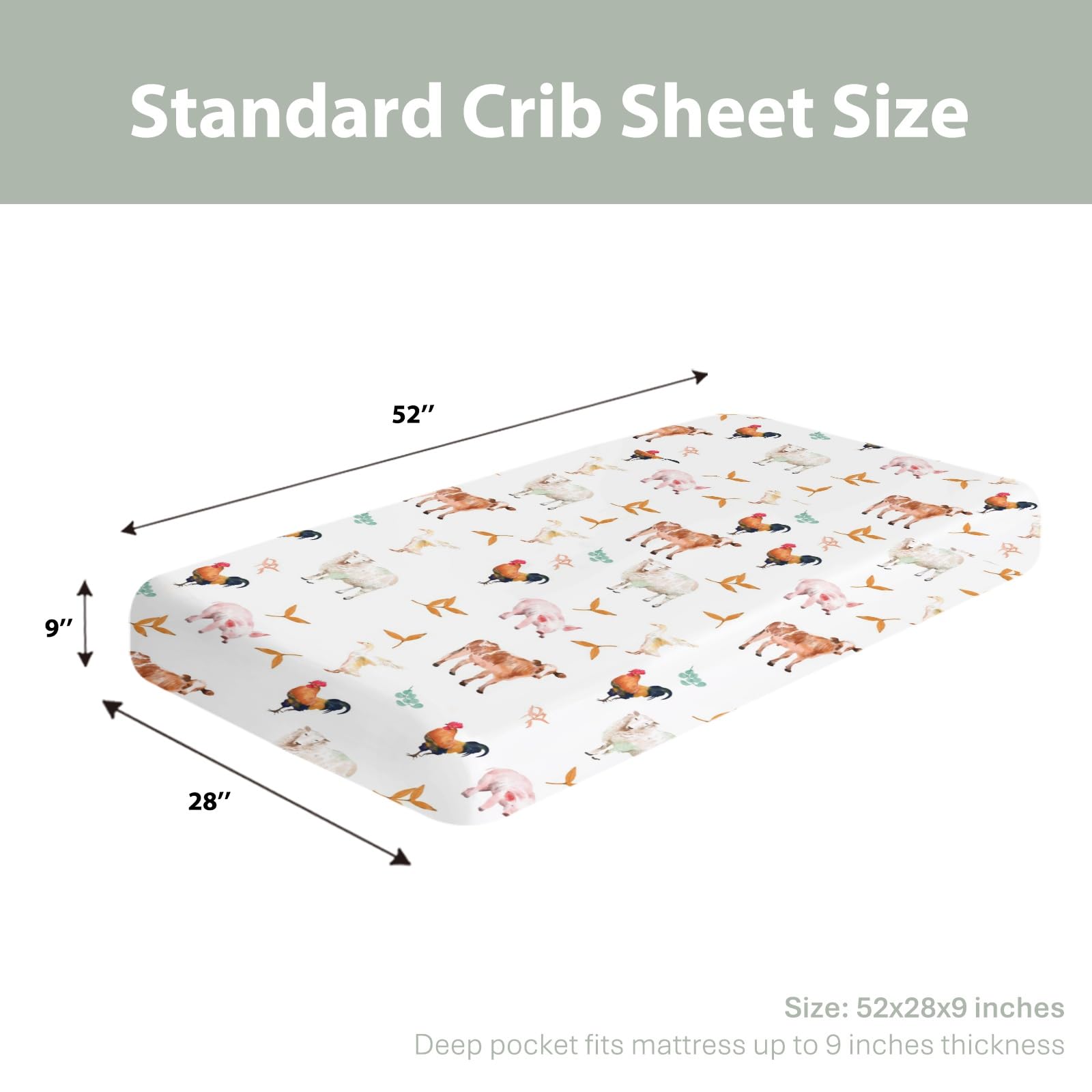 Zooubqchy duck print sheet blends playfulness and practicality for everyday crib changes