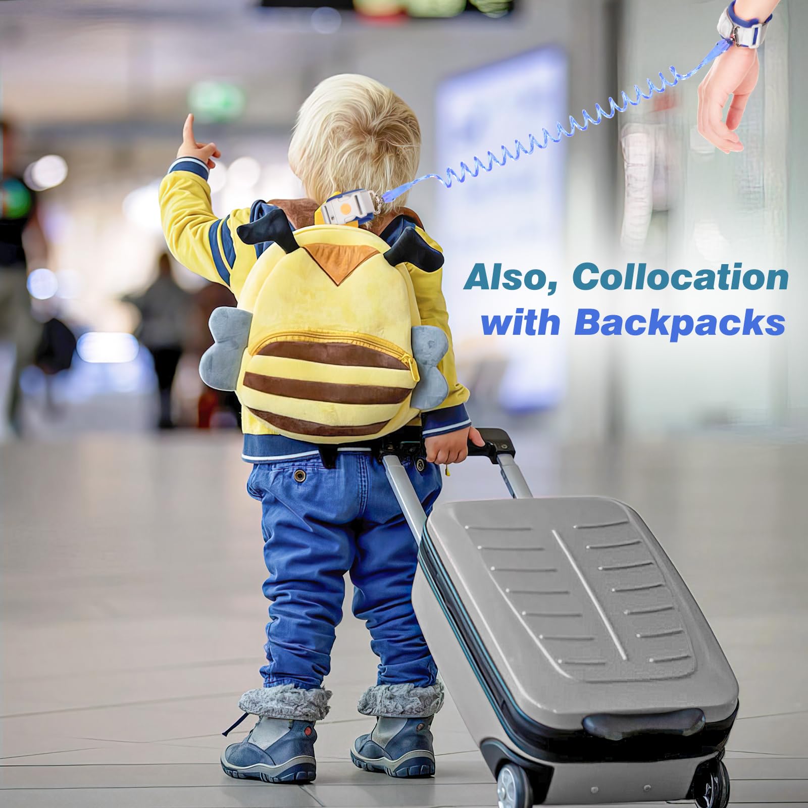 Zooawa night safety feature helps spot your child after dark.