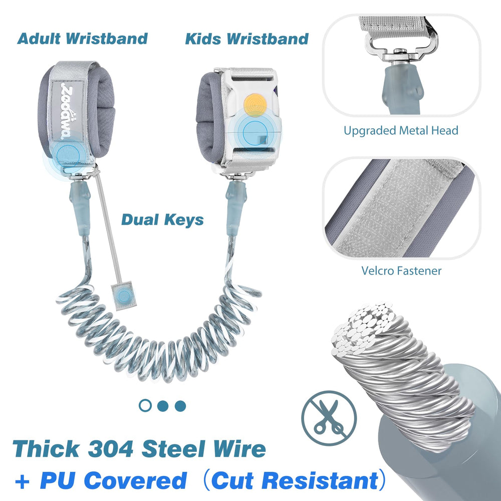 Zooawa soft-wrist strap delivers comfort for little wrists.