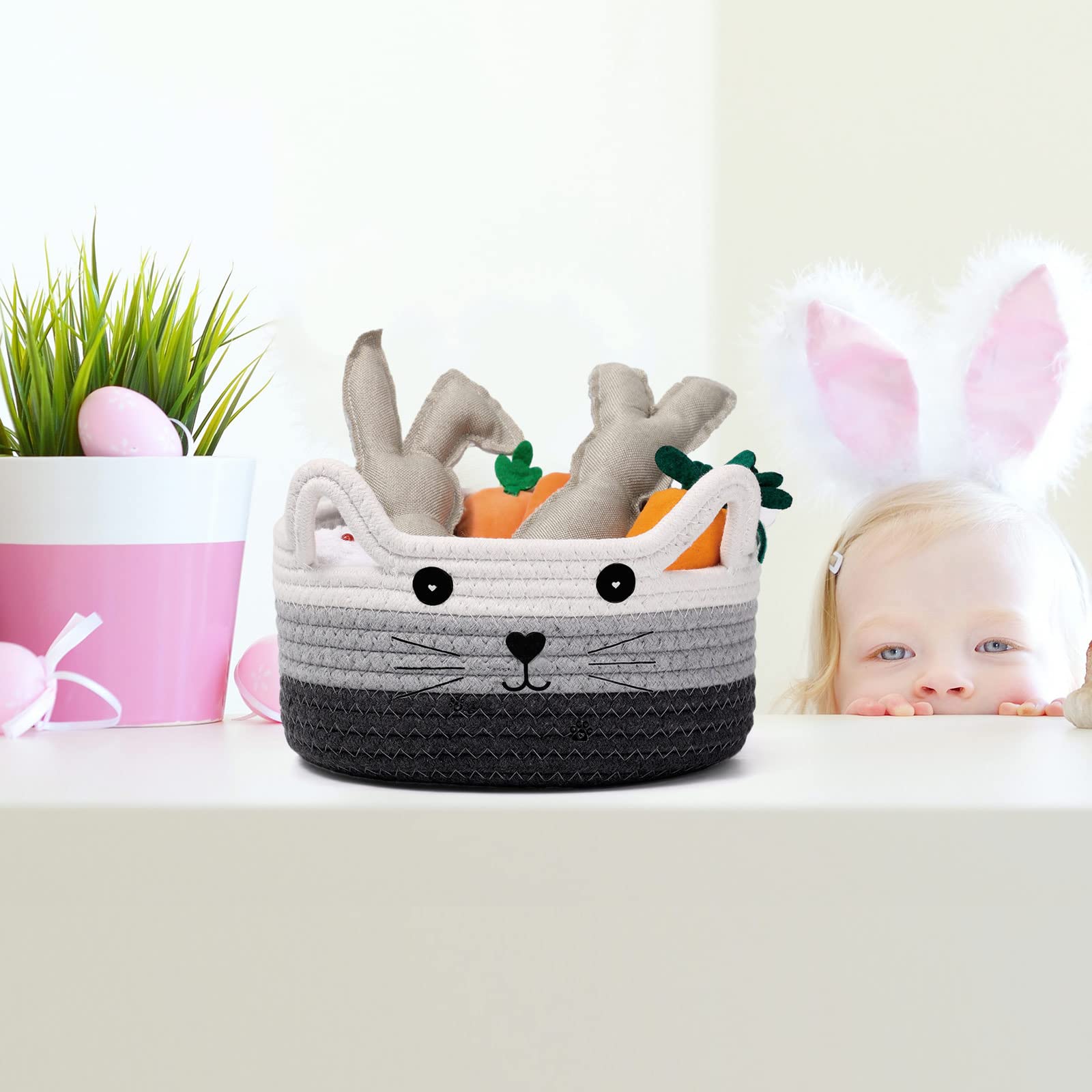 Zopeal gift-ready basket idea for Easter, Christmas, and Halloween.
