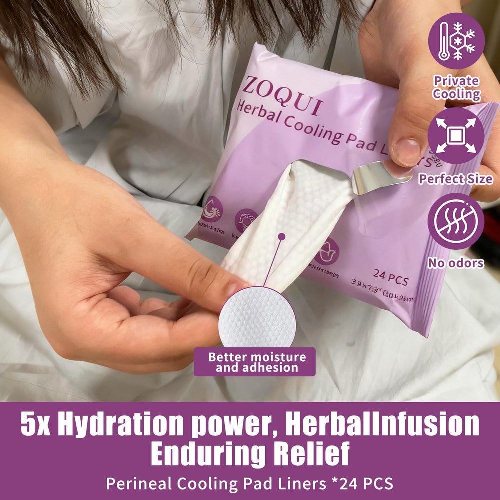 ZOQUI dust-free packaging ensures hygienic delivery of postpartum care