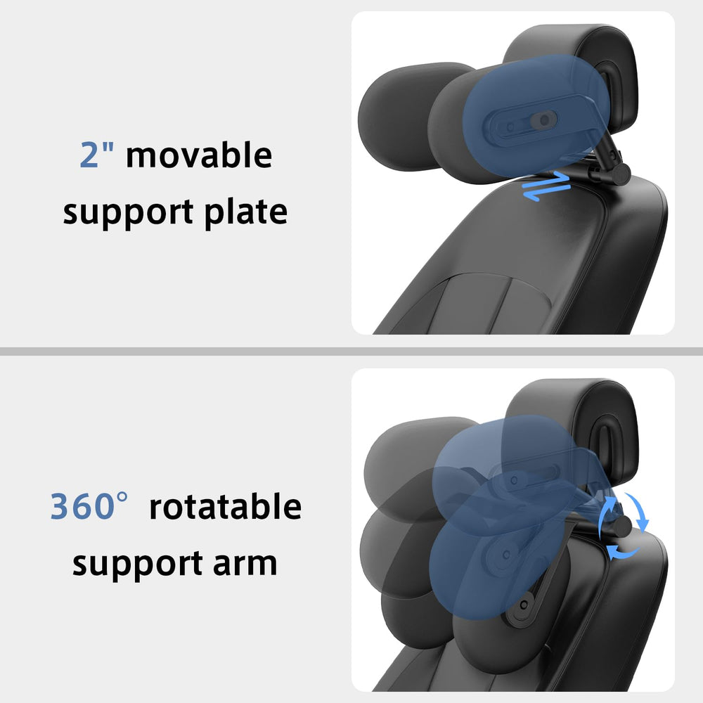 Zorunowa headrest extends up and down for different heights