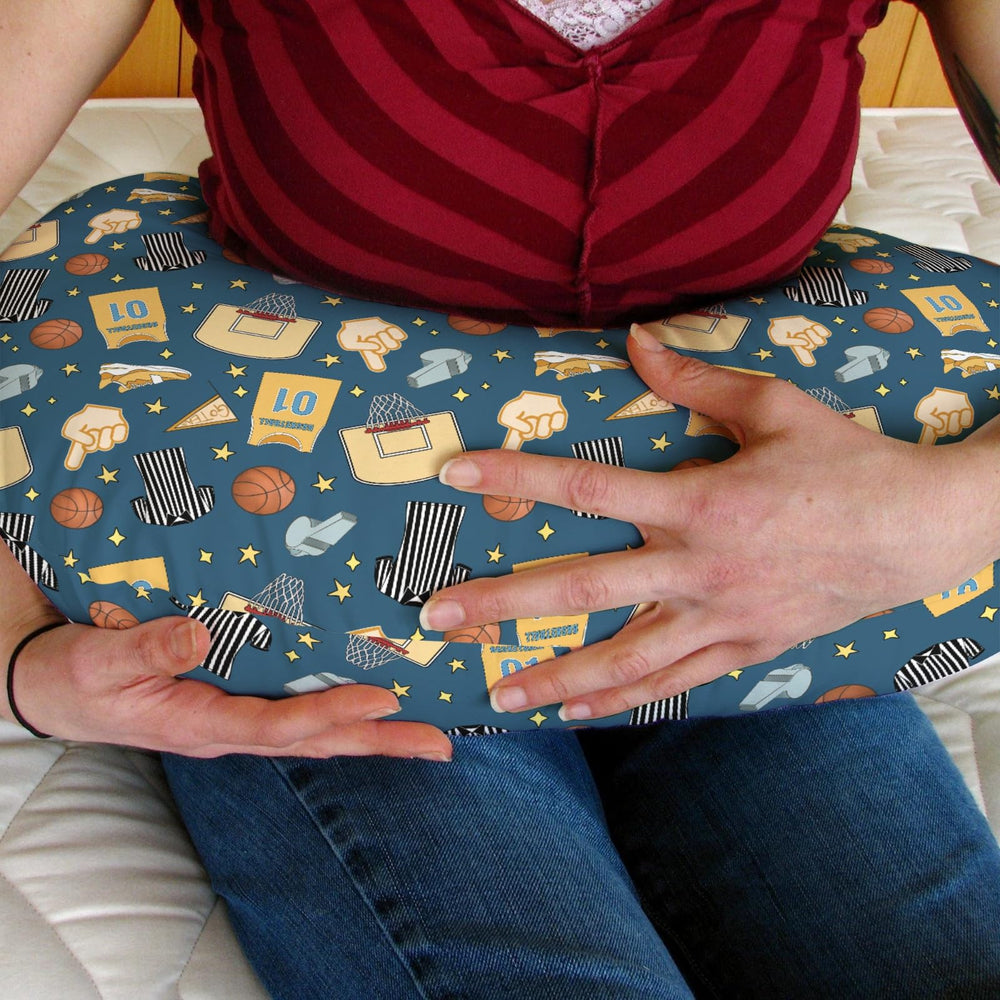 ZoUbqchY 22x18-inch slipcover demonstrates ideal fit for standard nursing pillows