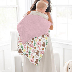 ZoUbqchY 30x40 inches size ideal for swaddling and travel