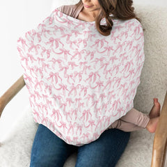 ZoUbqchy 360-degree coverage nursing cover for discreet feeding on the go.