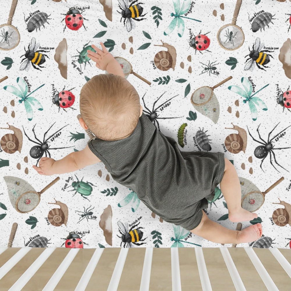 ZoUbqchY 52x28 inch crib sheet fits standard mattresses snugly.