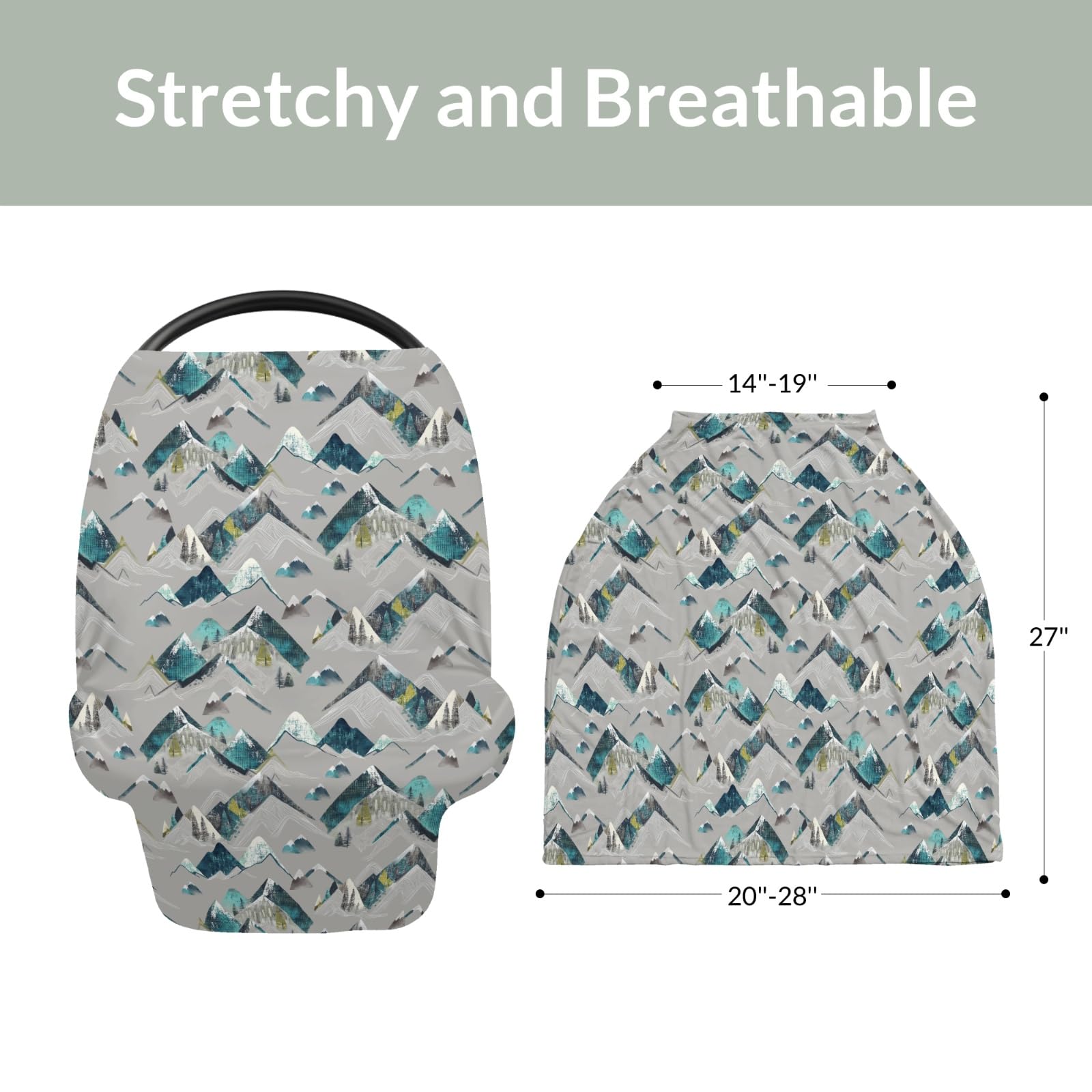 ZoUbqchY high chair cover protecting surfaces during meals