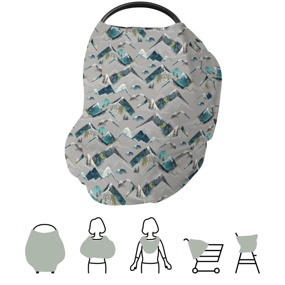 ZoUbqchY scarf-style cover for a stylish mom look