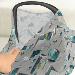 ZoUbqchY shopping cart cover with soft, breathable material