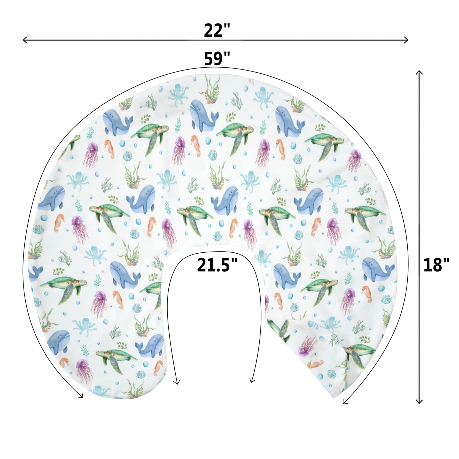 ZoUbqchY nursery scene cover pairs with existing decor