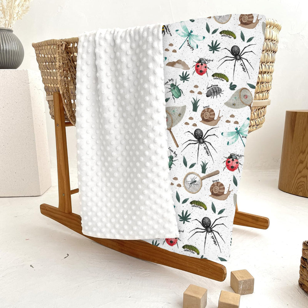 ZoUbqchY Bugs Hunt unisex baby blanket as a gift option