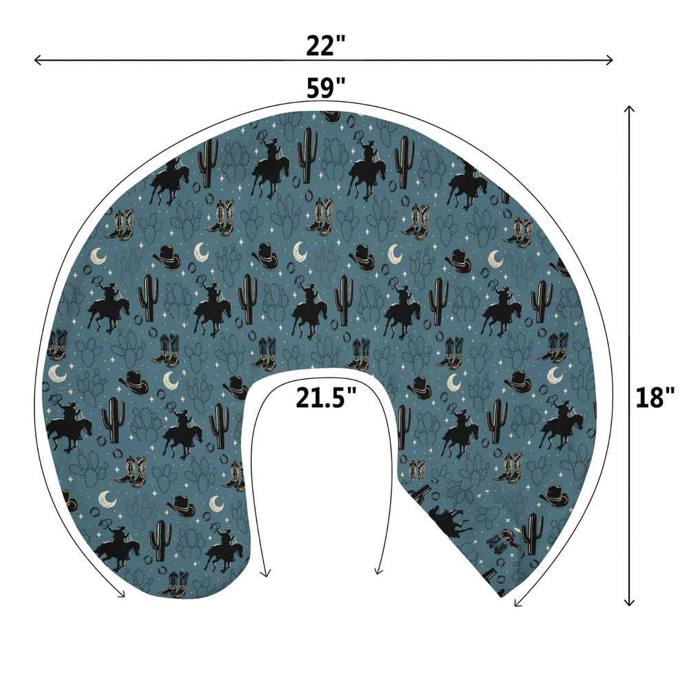 ZoUbqchy 22x18 slip-on cover makes diaper changes or cleaning simple.
