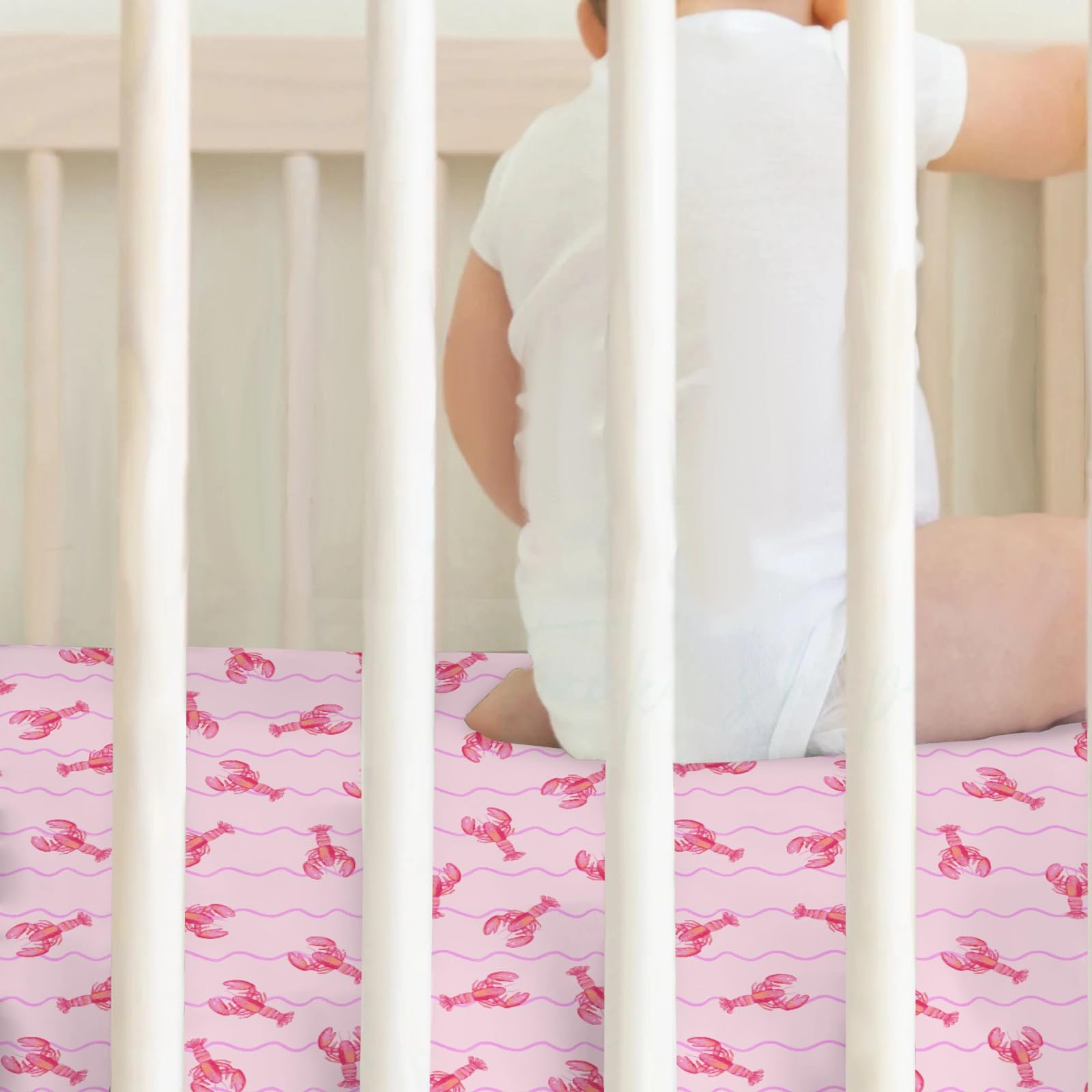 ZoUbqchY coordinating nursery prints blend with boho coastal themes