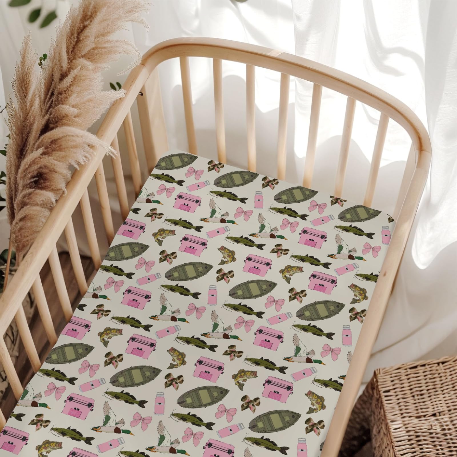 ZoUbqchY easy-care crib sheet dries quickly after washes