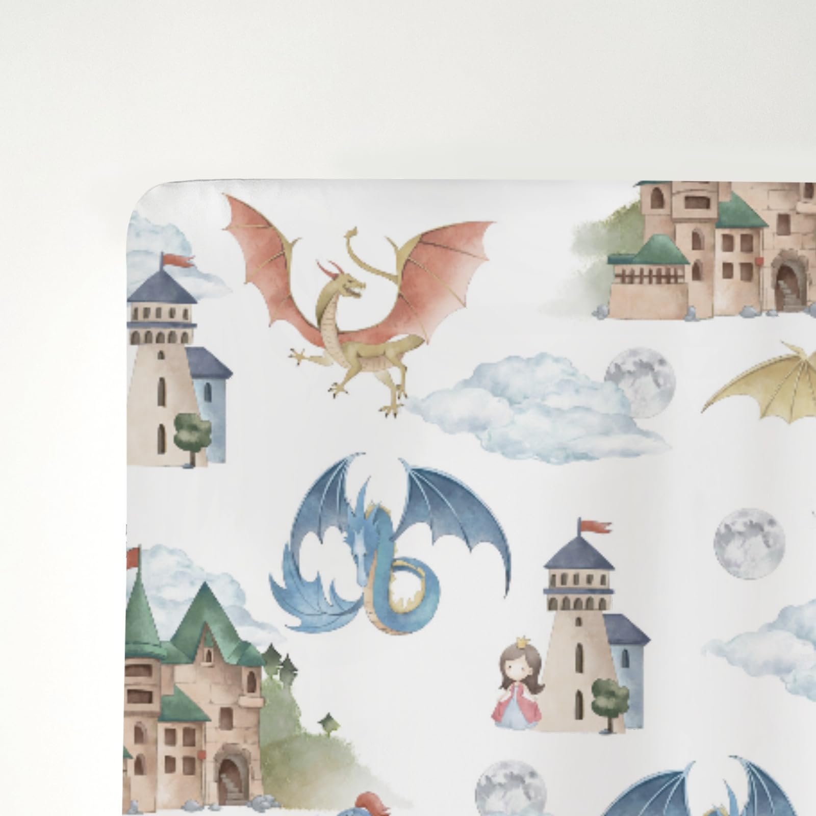 ZoUbqchY easy-care crib sheet machine washable for busy parents