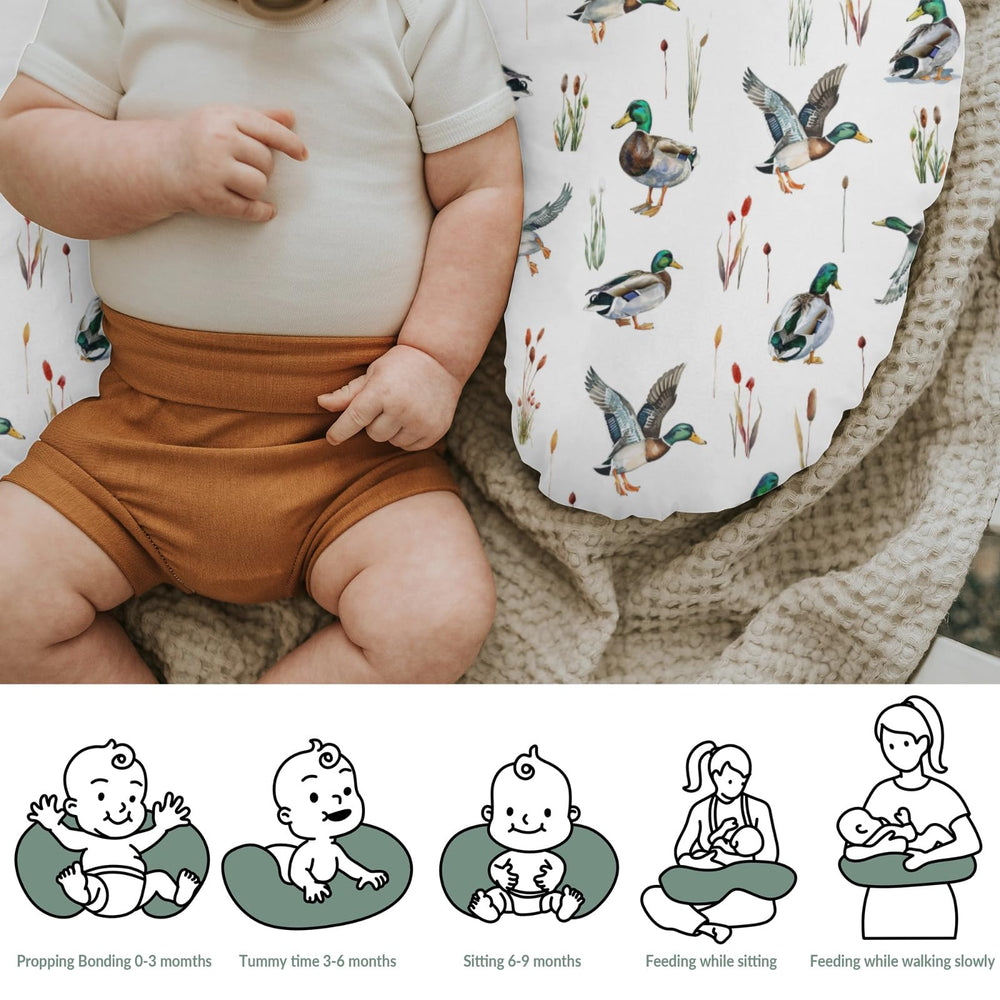 Easy care nursing cover is machine or hand washable