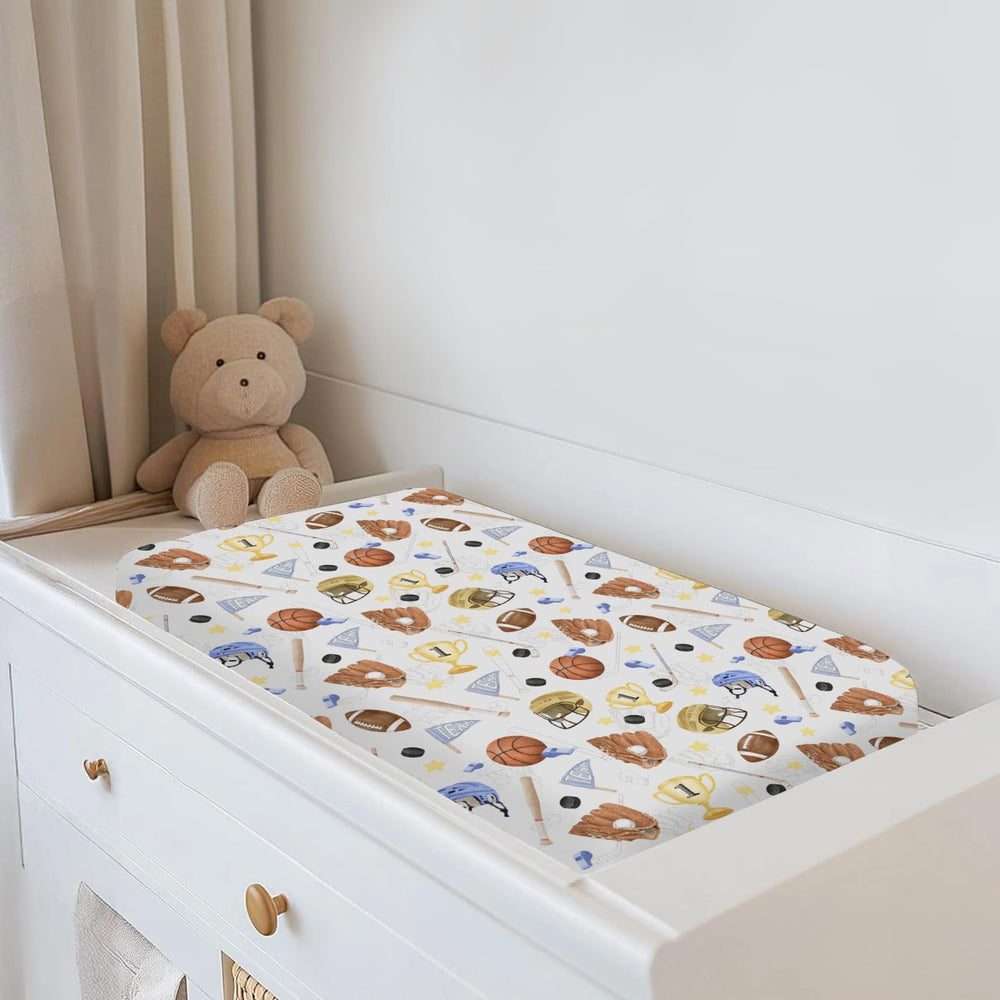 ZoUbqchY elastic edge ensures a stable, snug fit on changing pads