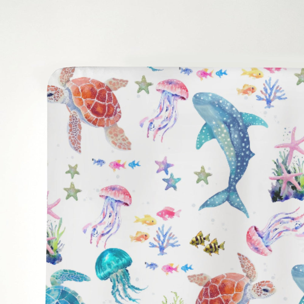 ZoUbqchY fade-resistant machine washable crib sheet for easy care