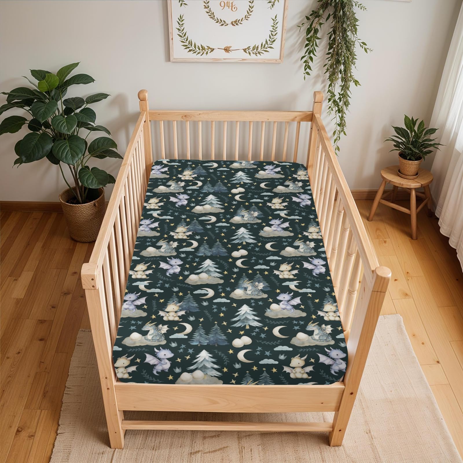 ZoUbqchY gift-ready crib sheet ideal for baby showers