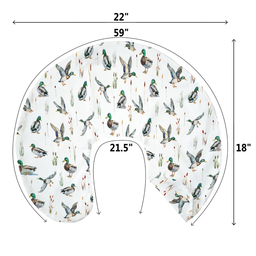 Pillow cover not included; gift-ready nursing cover solution