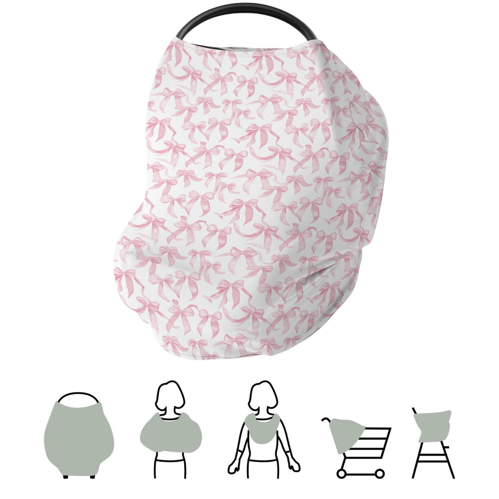ZoUbqchy gift-ready pink pattern makes a thoughtful baby shower present.