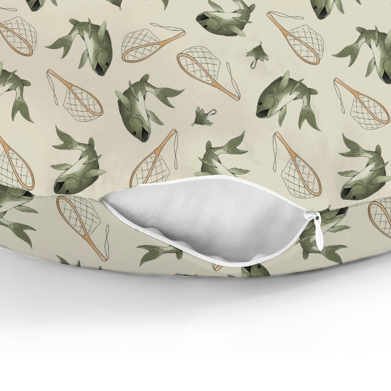ZoUbqchY Gone Fishing design suitable for boys and girls nurseries
