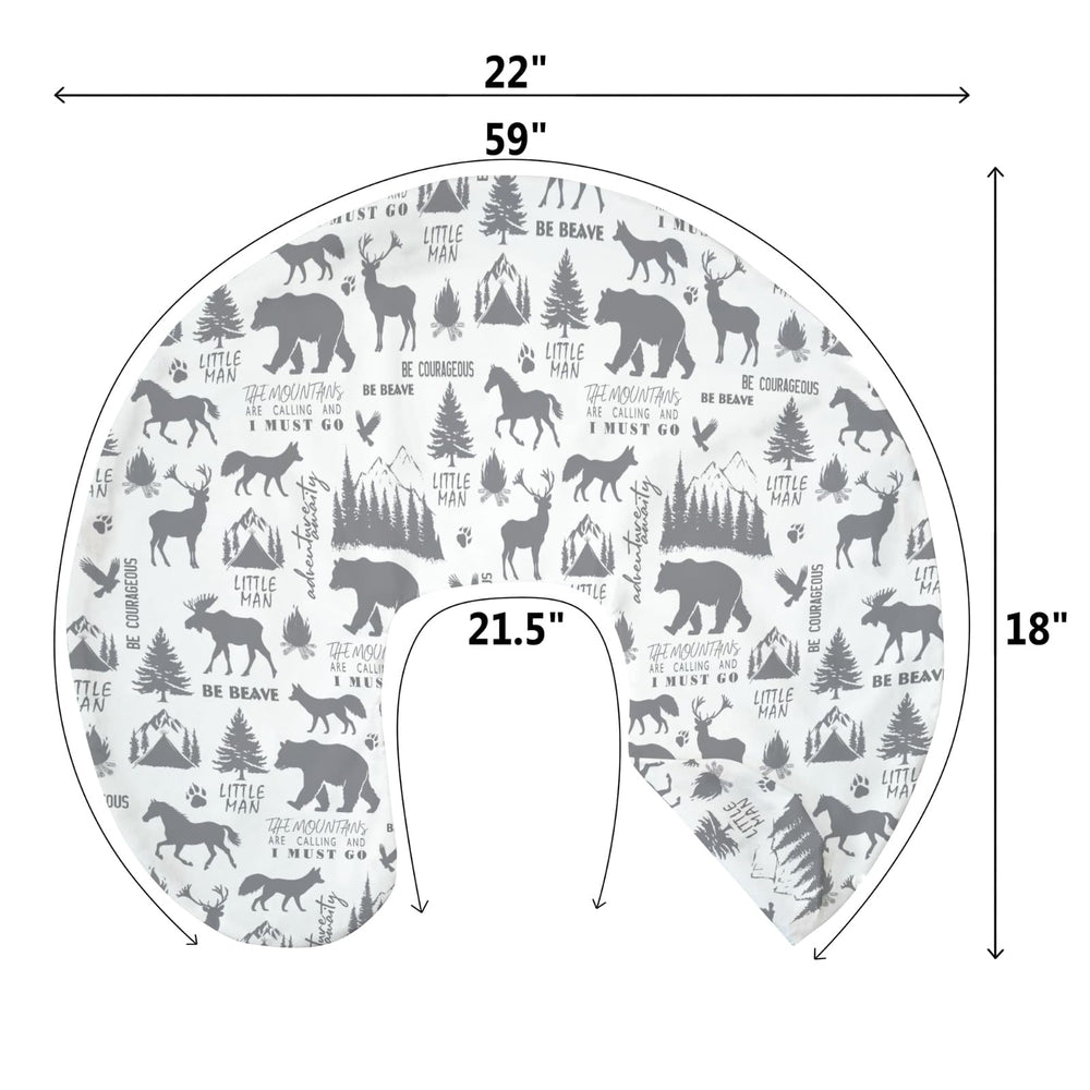 ZoUbqchY machine-washable cover keeps nursery gear tidy