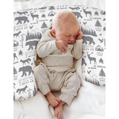 ZoUbqchY trees design nursing pillow cover brightening the nursery