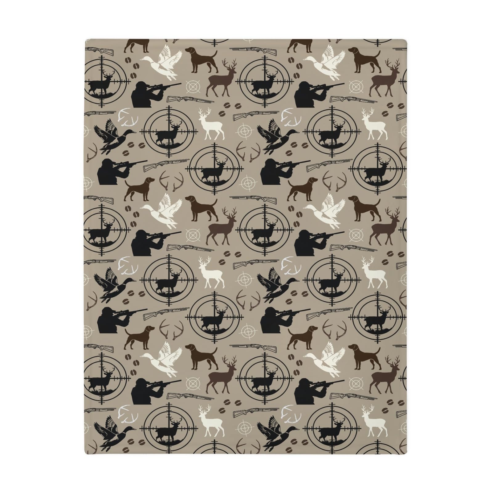 ZoUbqchY hunting duck pattern baby blanket ideal for stroller naps