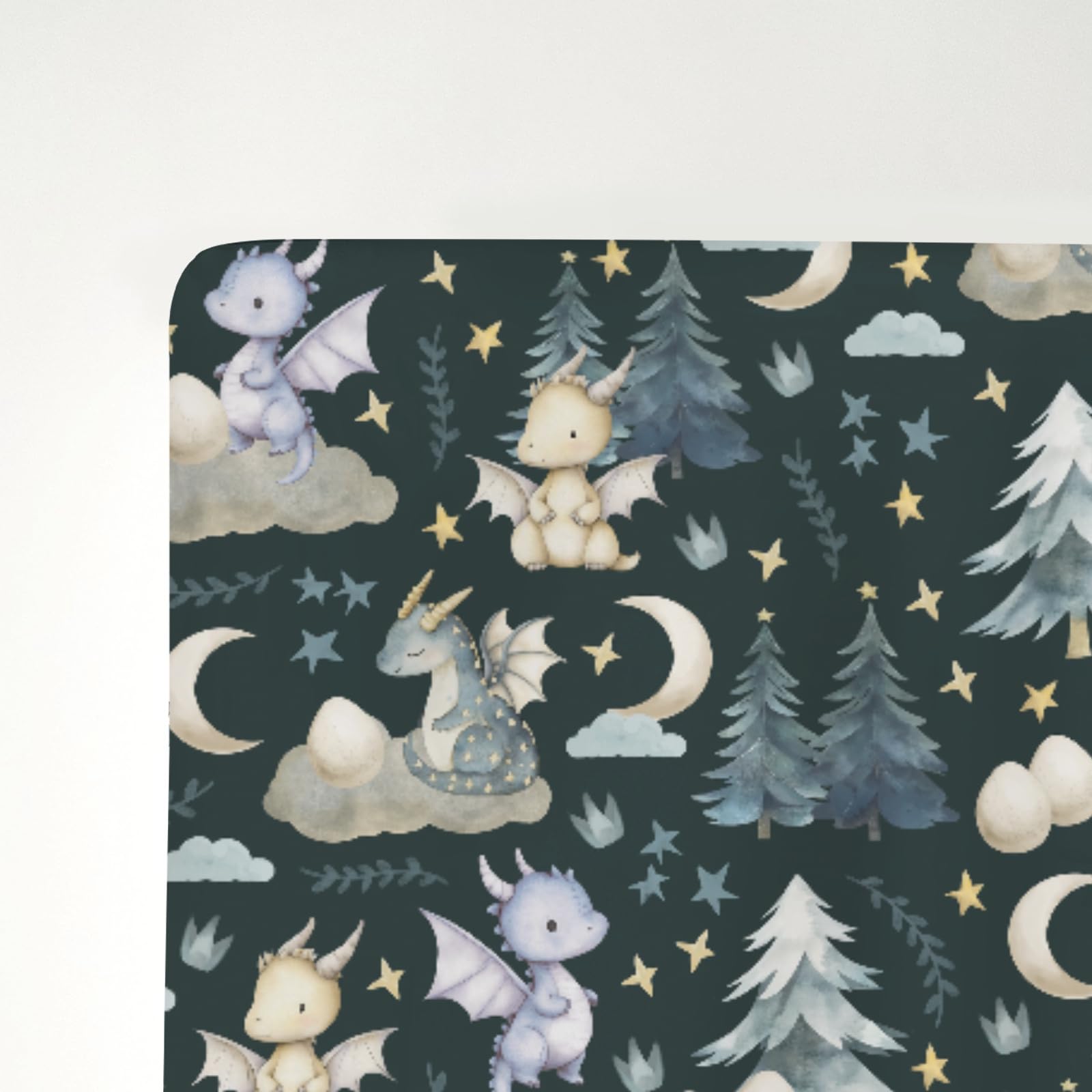 ZoUbqchY machine-washable crib sheet for easy care