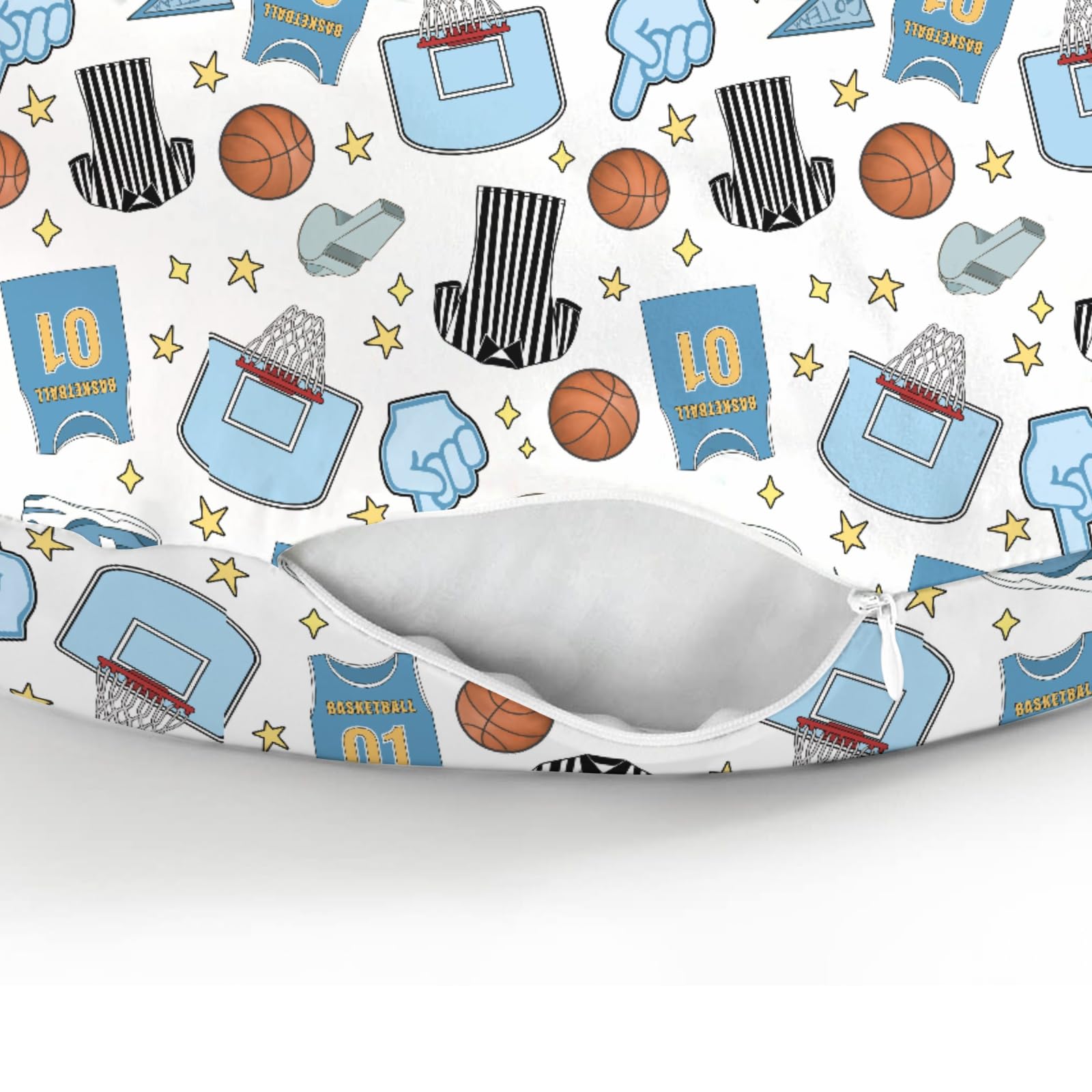 ZoUbqchY soft polyester fabric feels gentle on baby's skin.