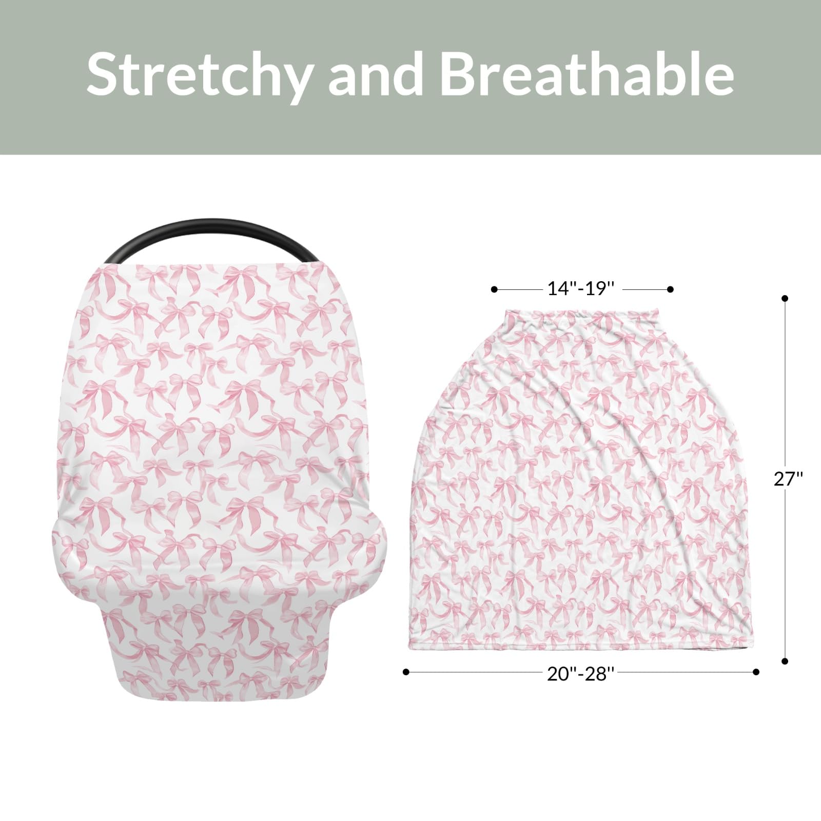 ZoUbqchy multi-functional cover serving nursing, car seat, cart, and more.