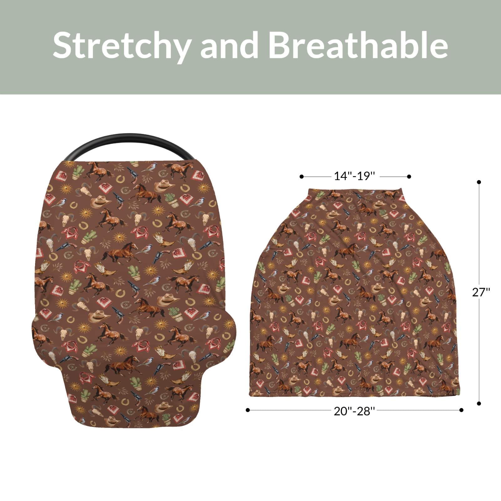 ZoUbqchY neutral unisex design fits any nursery.